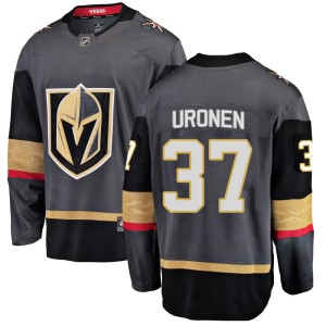 Youth Fanatics Branded Vegas Golden Knights Tuomas Uronen Gold Black Home Jersey - Breakaway