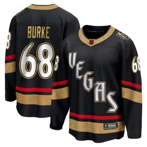 Men's Fanatics Branded Vegas Golden Knights Callahan Burke Gold Black Special Edition 2.0 Jersey - Breakaway