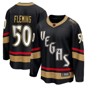 Men's Fanatics Branded Vegas Golden Knights Joe Fleming Gold Black Special Edition 2.0 Jersey - Breakaway