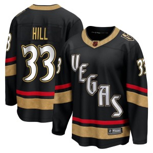 Men's Fanatics Branded Vegas Golden Knights Adin Hill Gold Black Special Edition 2.0 Jersey - Breakaway