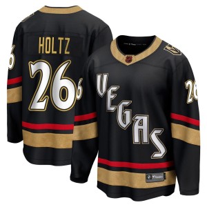 Men's Fanatics Branded Vegas Golden Knights Alexander Holtz Gold Black Special Edition 2.0 Jersey - Breakaway