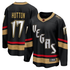 Men's Fanatics Branded Vegas Golden Knights Ben Hutton Gold Black Special Edition 2.0 Jersey - Breakaway