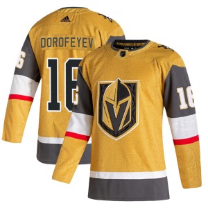 Youth Adidas Vegas Golden Knights Pavel Dorofeyev Gold 2020/21 Alternate Jersey - Authentic