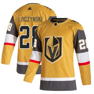 Youth Adidas Vegas Golden Knights Tanner Laczynski Gold 2020/21 Alternate Jersey - Authentic