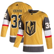 Youth Adidas Vegas Golden Knights Jesper Vikman Gold 2020/21 Alternate Jersey - Authentic